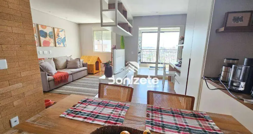 Apartamento à venda, 81 m² por r$ 1.010.000,00 - campestre - santo andré/sp