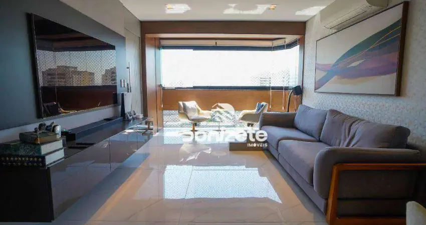 Apartamento com 3 dormitórios à venda, 140 m² por r$ 1.200.000,00 - jardim - santo andré/sp