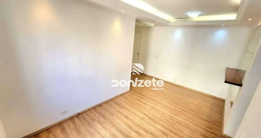 Apartamento com 3 dormitórios à venda, 60 m² por r$ 359.999,00 - parque marajoara - santo andré/sp