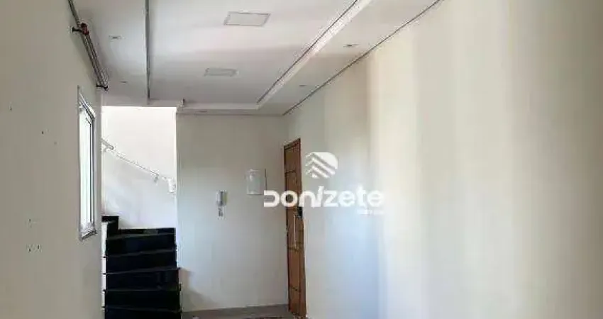 Cobertura com 2 dormitórios à venda, 100 m² por r$ 424.000,00 - vila linda - santo andré/sp