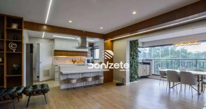 Apartamento com 3 dormitórios à venda, 128 m² por r$ 1.700.000,00 - vila gilda - santo andré/sp