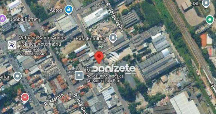 Terreno à venda, 400 m² por r$ 1.500.000,00 - campestre - santo andré/sp