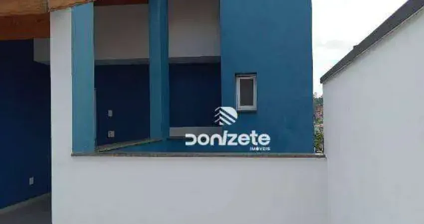 Cobertura com 2 dormitórios à venda, 85 m² por r$ 365.000,00 - vila mazzei - santo andré/sp