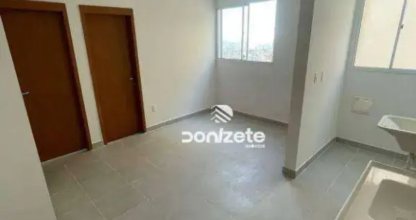 Apartamento com 2 dormitórios à venda, 36 m² por r$ 355.000,00 - vila palmares - santo andré/sp