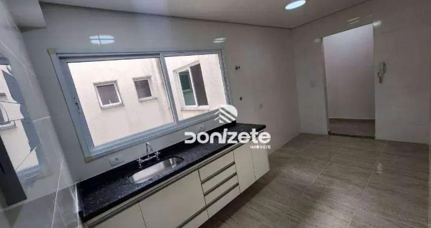 Cobertura com 2 dormitórios à venda, 120 m² por r$ 530.000,00 - utinga - santo andré/sp