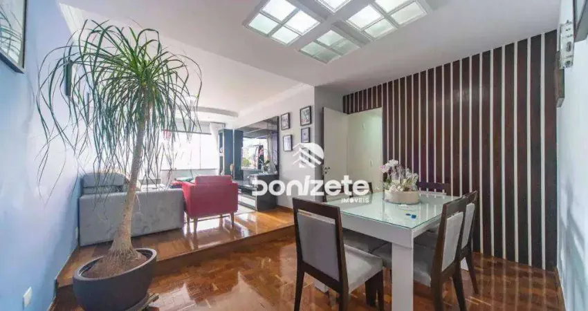 Apartamento com 3 dormitórios à venda, 144 m² por r$ 532.000,00 - centro - santo andré/sp