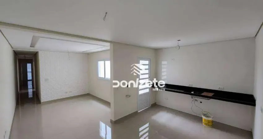 Apartamento com 3 dormitórios à venda, 90 m² por r$ 530.000,00 - parque das nações - santo andré/sp