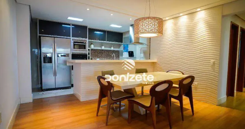 Apartamento com 3 dormitórios à venda, 102 m² por r$ 1.150.000,00 - jardim - santo andré/sp