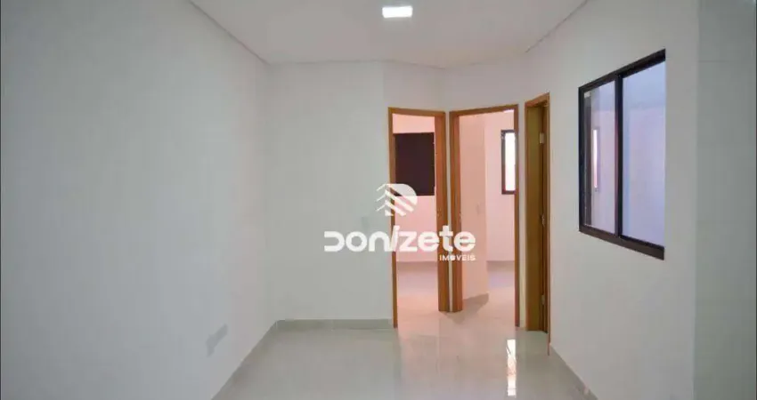Cobertura com 2 dormitórios à venda, 44 m² por r$ 472.000,00 - vila américa - santo andré/sp
