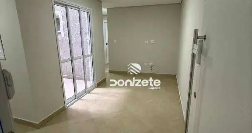 Apartamento com 2 dormitórios à venda, 62 m² por r$ 375.000,00 - vila linda - santo andré/sp