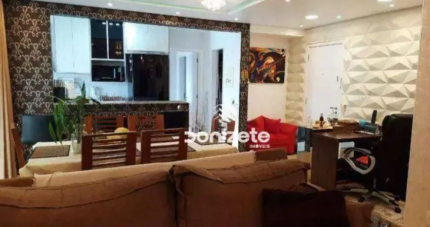 Apartamento com 2 dormitórios à venda, 91 m² por r$ 1.060.000,00 - jardim - santo andré/sp