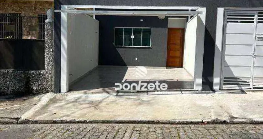 Casa com 3 dormitórios à venda, 85 m² por r$ 689.000,00 - vila helena - santo andré/sp