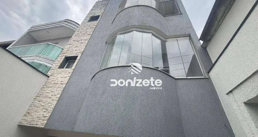 Apartamento com 3 dormitórios à venda, 75 m² por r$ 440.000,00 - vila camilópolis - santo andré/sp