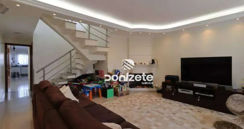 Sobrado com 3 dormitórios à venda, 257 m² por r$ 999.000,00 - parque das nações - santo andré/sp