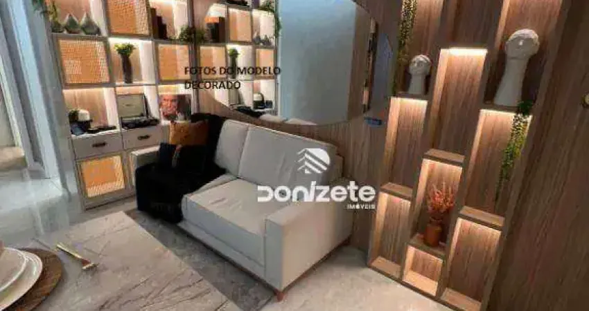 Apartamento com 2 dormitórios à venda, 59 m² por r$ 518.341,00 - vila assunção - santo andré/sp