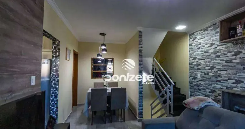 Sobrado com 2 dormitórios à venda, 90 m² por r$ 430.000,00 - vila francisco matarazzo - santo andré/sp