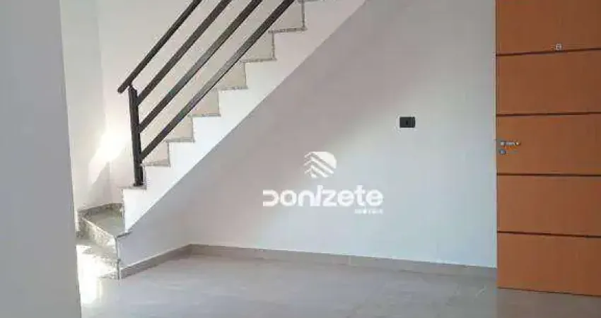 Cobertura com 2 dormitórios à venda, 80 m² por r$ 365.000,00 - vila mazzei - santo andré/sp
