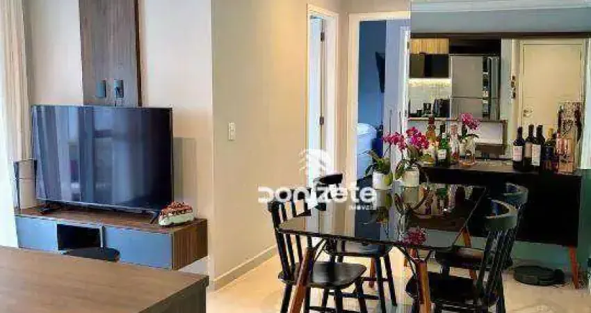Apartamento com 2 dormitórios à venda, 60 m² por r$ 509.999,90 - vila valparaíso - santo andré/sp