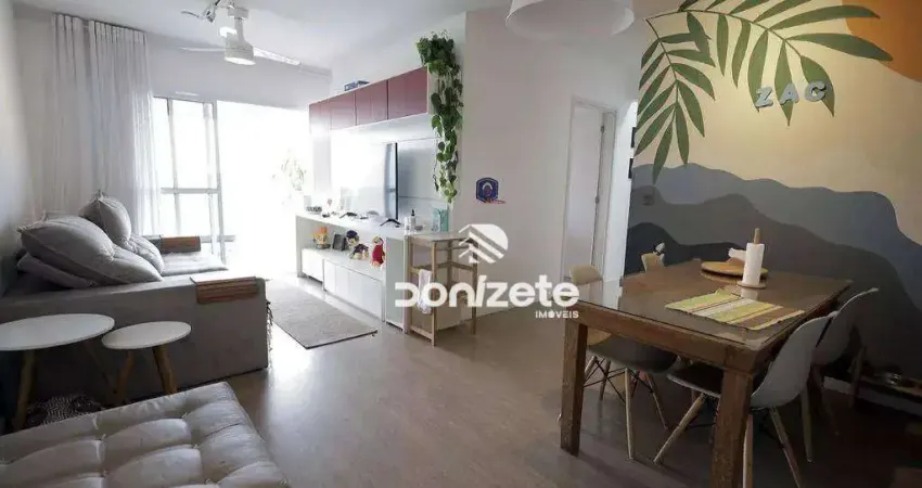 Apartamento com 3 dormitórios à venda, 80 m² por r$ 800.000,00 - vila assunção - santo andré/sp