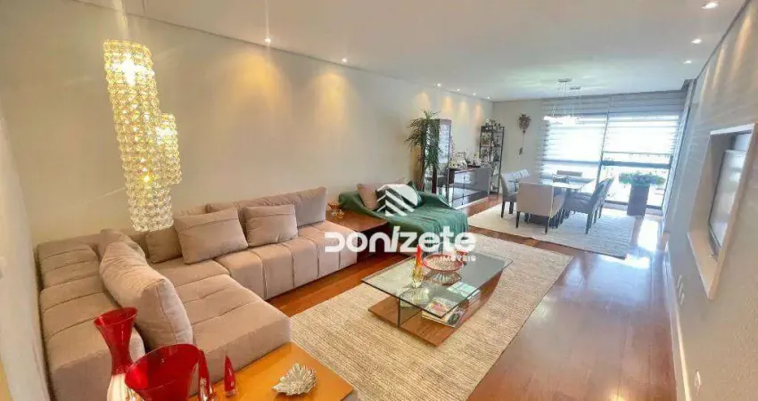 Apartamento com 3 dormitórios à venda, 190 m² por r$ 1.599.999,99 - jardim - santo andré/sp