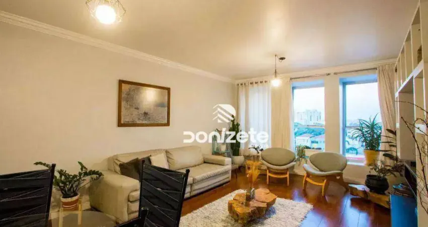Apartamento com 3 dormitórios à venda, 100 m² por r$ 650.000,00 - vila assunção - santo andré/sp