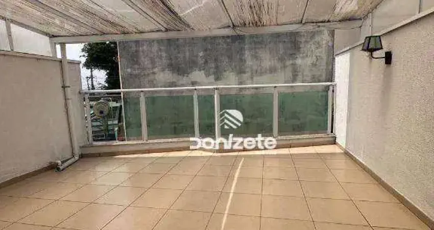 Cobertura com 2 dormitórios à venda, 142 m² por r$ 385.000,00 - parque oratório - santo andré/sp