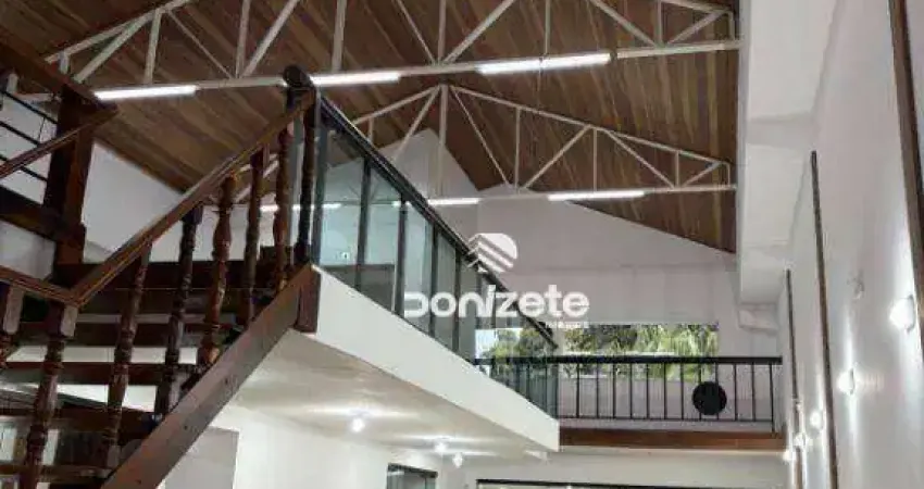 Salão, 250 m² - venda por r$ 2.400.000,00 ou aluguel por r$ 16.079,17/mês - jardim - santo andré/sp