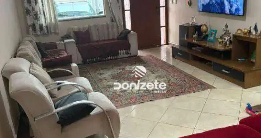 Sobrado com 3 dormitórios para alugar, 143 m² por r$ 4.090,01/mês - parque das nações - santo andré/sp