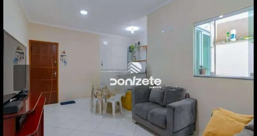 Apartamento com 3 dormitórios à venda, 68 m² por r$ 380.000,00 - vila valparaíso - santo andré/sp