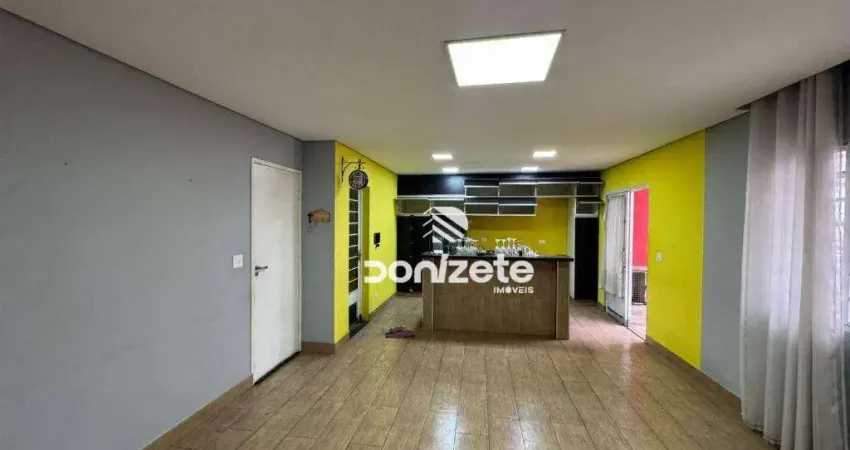 Sobrado com 3 dormitórios à venda, 190 m² por r$ 550.000,00 - vila bela vista - santo andré/sp