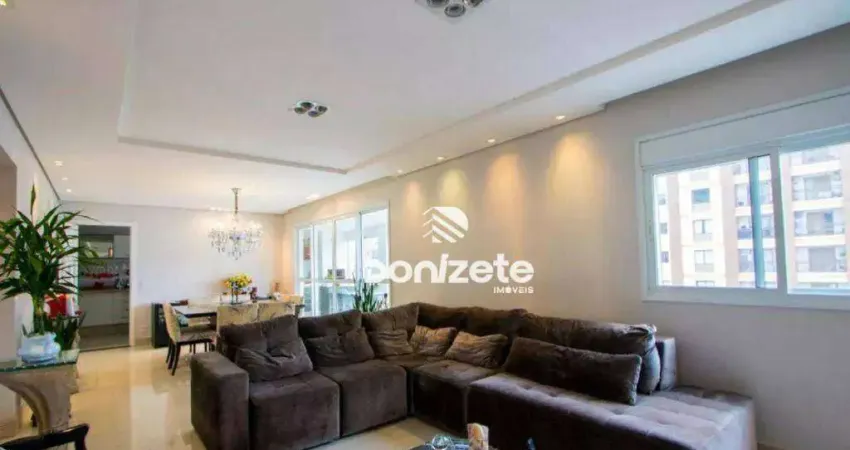 Apartamento com 3 dormitórios à venda, 180 m² por r$ 1.950.000,00 - jardim bela vista - santo andré/sp