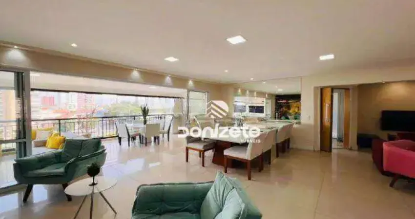 Apartamento com 3 dormitórios à venda, 162 m² por r$ 1.810.000,00 - jardim bela vista - santo andré/sp