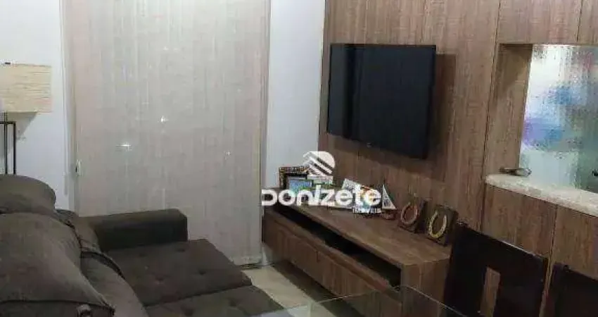 Apartamento com 2 dormitórios à venda, 50 m² por r$ 370.000,00 - parque joão ramalho - santo andré/sp