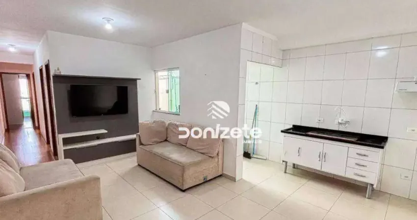 Apartamento com 3 dormitórios à venda, 68 m² por r$ 380.000,00 - vila alzira - santo andré/sp