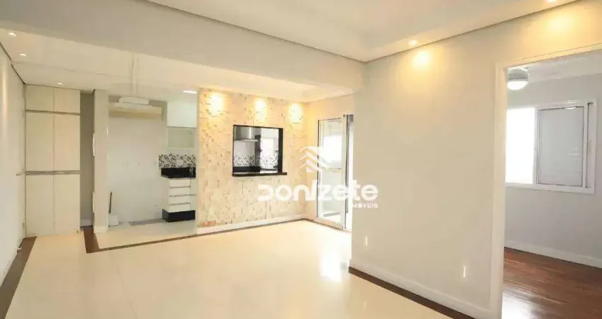 Apartamento com 2 dormitórios à venda, 60 m² por r$ 490.000,00 - vila pires - santo andré/sp