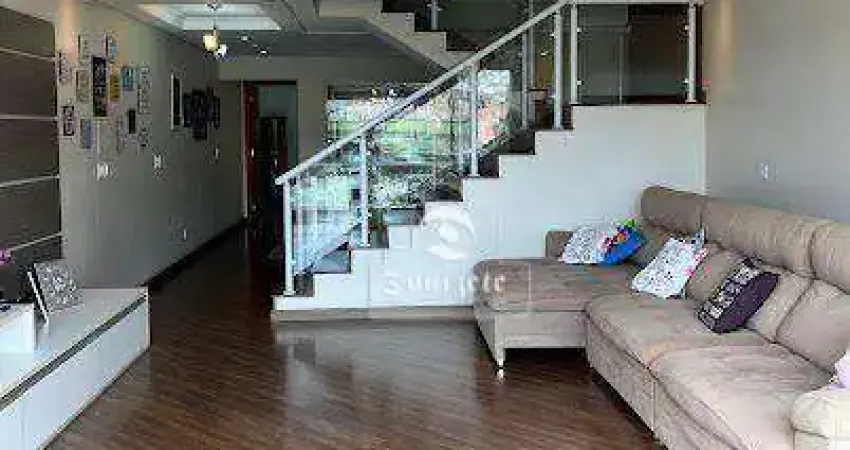 Sobrado com 5 dormitórios, 400 m² - venda por r$ 1.650.000,00 ou aluguel por r$ 7.057,81/mês - vila curuçá - santo andré/sp