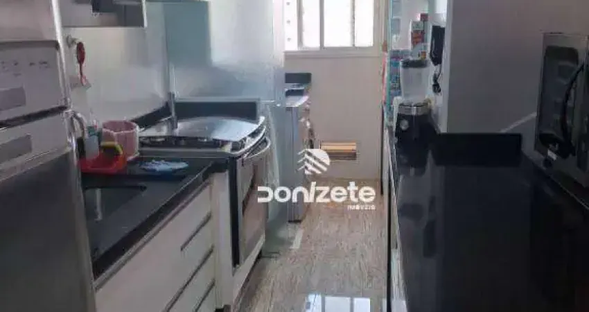 Apartamento com 3 dormitórios para alugar, 76 m² por r$ 4.659,00/mês - campestre - santo andré/sp