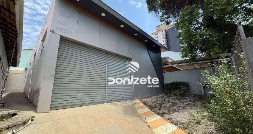 Galpão para alugar, 223 m² por r$ 7.037,50/mês - jardim - santo andré/sp