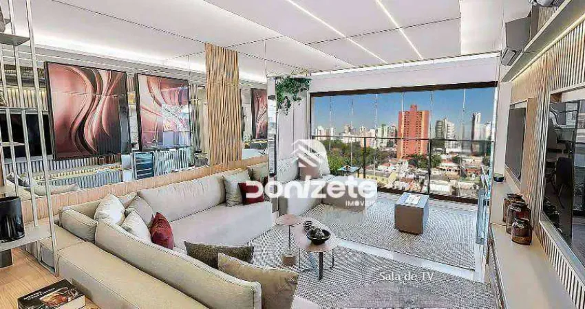 Apartamento com 3 dormitórios à venda, 160 m² por r$ 2.409.000,00 - jardim - santo andré/sp