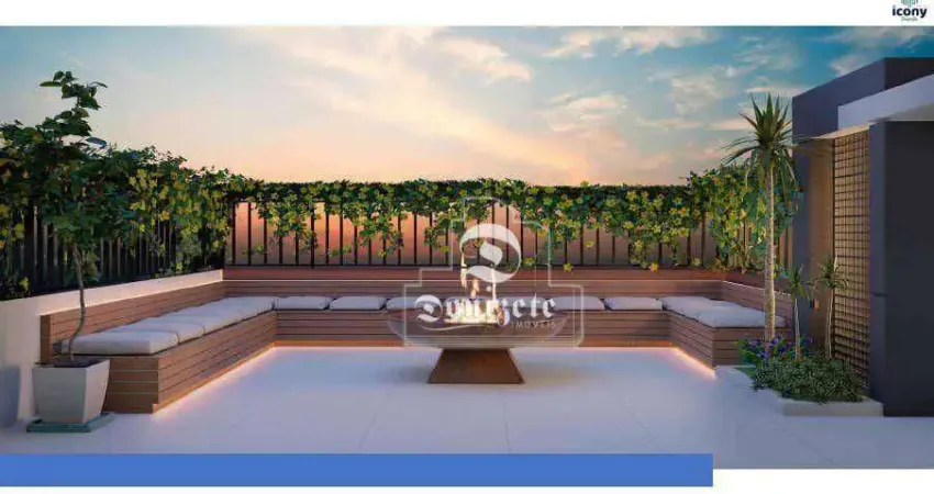 Apartamento com 2 dormitórios à venda, 62 m² por r$ 610.000,00 - campestre - santo andré/sp