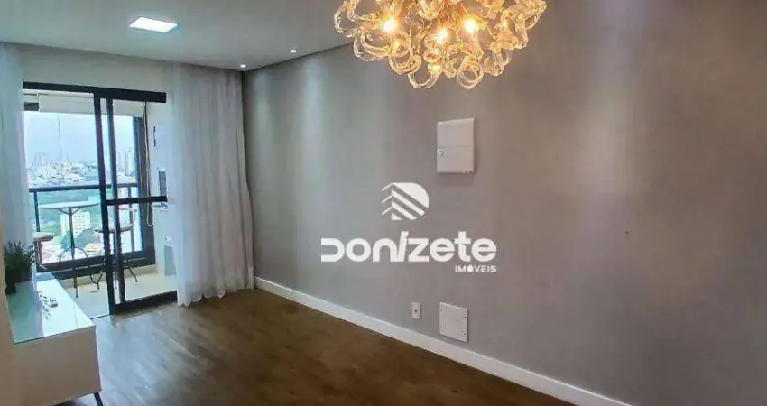 Apartamento com 2 dormitórios à venda, 59 m² por r$ 650.000,00 - parque das nações - santo andré/sp