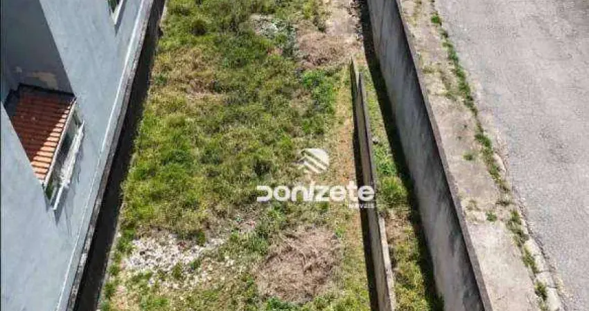 Terreno à venda, 316 m² por r$ 450.000,00 - jardim santo andré - santo andré/sp