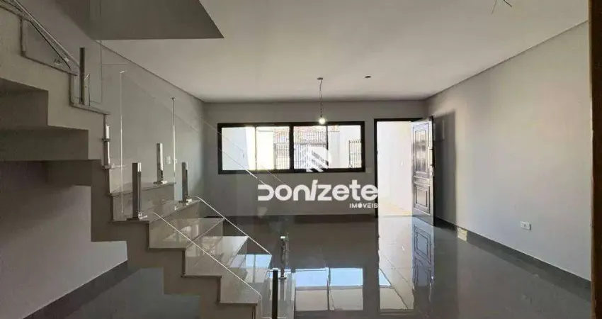 Sobrado com 3 dormitórios, 136 m² - venda por r$ 850.000,00 ou aluguel por r$ 4.670,00/mês - vila eldízia - santo andré/sp