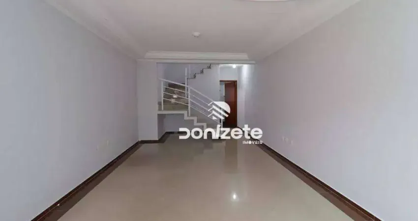 Sobrado para alugar, 128 m² por r$ 5.283,36/mês - jardim - santo andré/sp