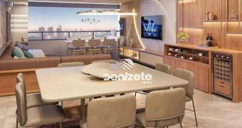 Apartamento com 3 dormitórios à venda, 130 m² por r$ 1.899.392,00 - santa maria - santo andré/sp