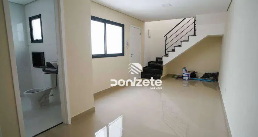 Cobertura nova com elevador à venda 2 dormitórios, 84 m² por r$ 510.000 - vila gilda - santo andré/sp