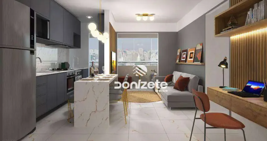 Apartamento com 2 dormitórios à venda, 46 m² por r$ 480.000,00 - vila curuçá - santo andré/sp