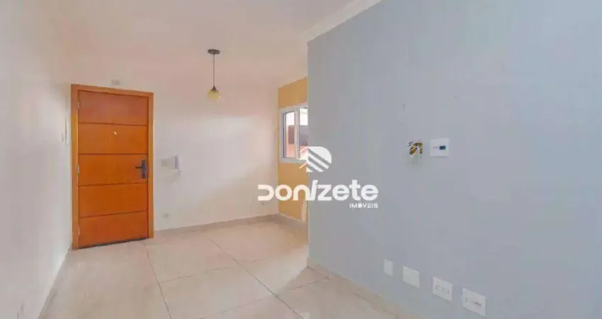 Apartamento com 2 dormitórios à venda, 49 m² por r$ 320.000,00 - jardim alzira franco - santo andré/sp