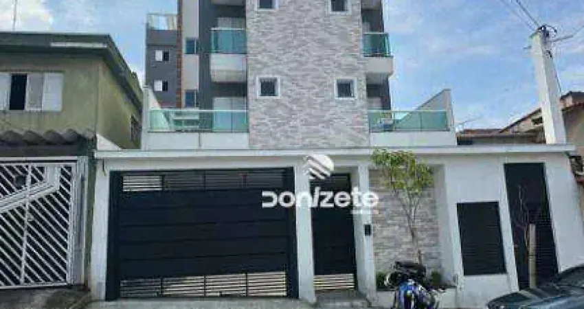 Apartamento com 2 dormitórios à venda, 60 m² por r$ 447.000,00 - vila alzira - santo andré/sp