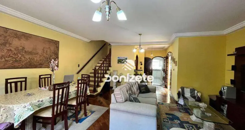 Sobrado com 3 dormitórios à venda, 268 m² por r$ 1.250.000,00 - jardim bela vista - santo andré/sp